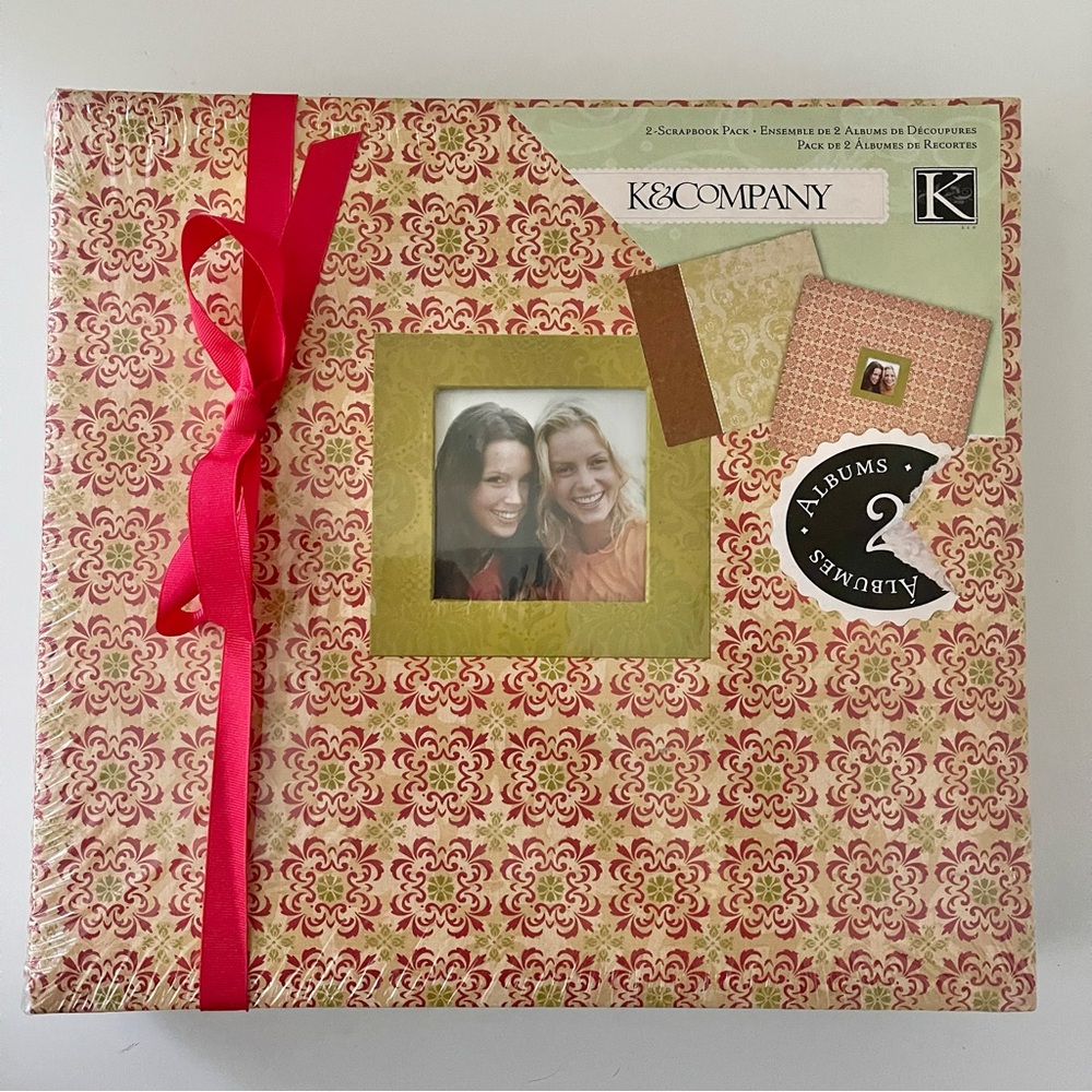K&Company 2-Pack Scrapbook Keepsake Album Set